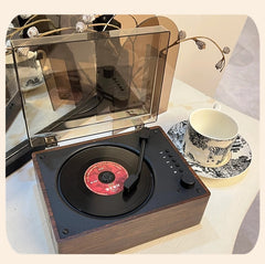 Premium CD Player with Wooden Finish – Luxury Gift for Home Decor Enthusiasts